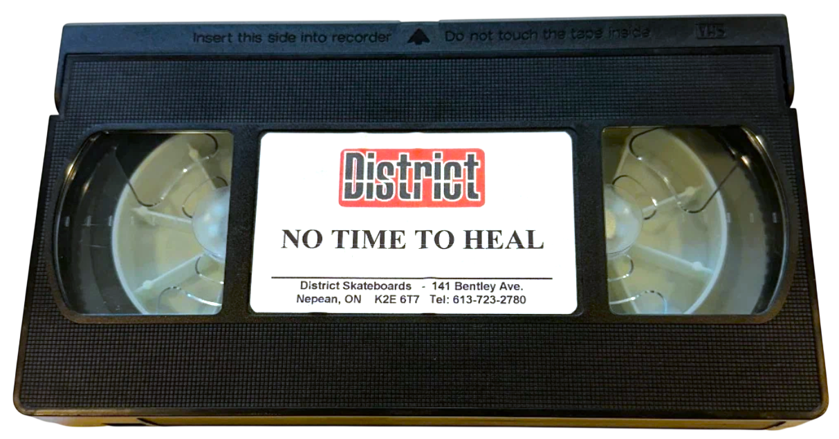 District Skateboards - No Time To Heal cover