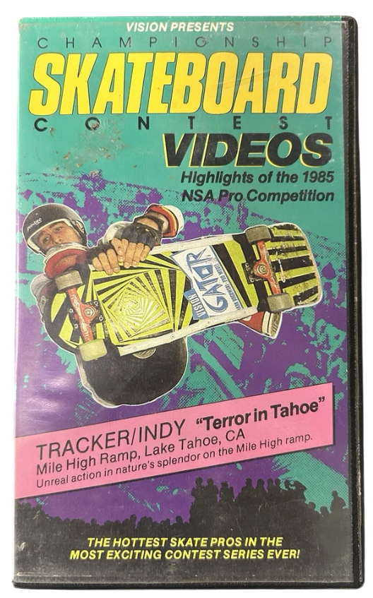 Unreel / NSA '85 Vol. 4: Tracker/Indy, Terror in Tahoe cover
